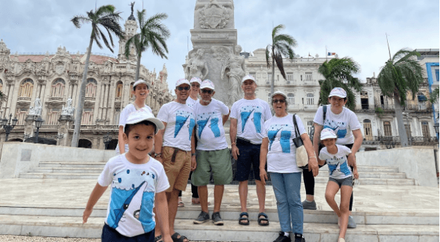 La familia de Manuel en Cuba
